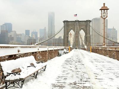Brooklyn Bridge Snow Brooklyn Bridge Snow