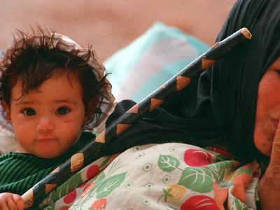 Berber Child and Mother