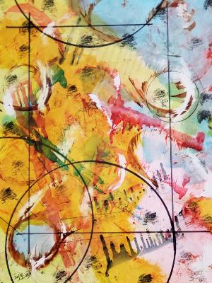The geometric universe slowly repairs the rips in the fabric of creation. The geometric universe slowly repairs the rips in the fabric of creation.