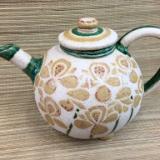 Yellow Orchid Teapot 