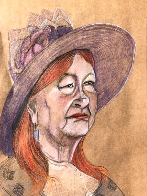 Barbara in a Picture Hat Barbara in a Picture Hat