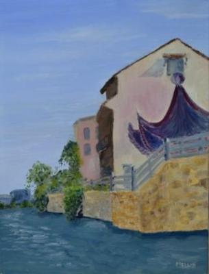 Canal, Suzshou, China 9"x12" (available) Canal, Suzshou, China 9"x12" (available)