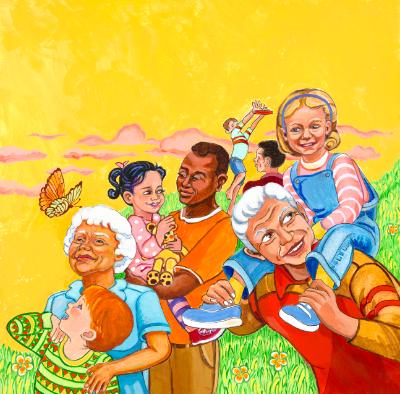 Illustration for PB-The Foster Opossums Illustration for PB-The Foster Opossums