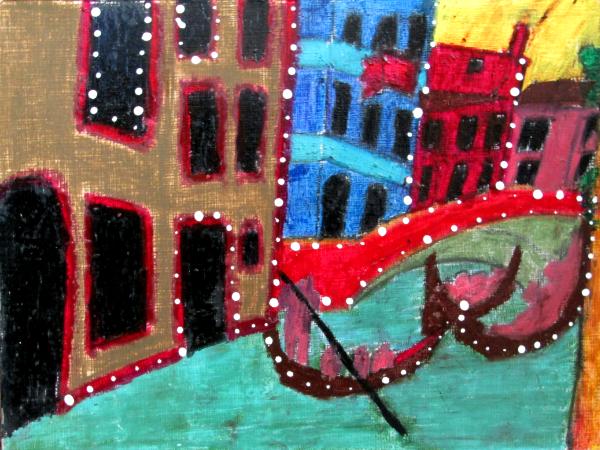 Gondolas In Venice