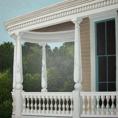 Louisiana Porch 24" x 24" sold Louisiana Porch 24" x 24" sold