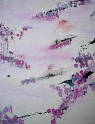Japanese small cherry branch SOLD Japanese small cherry branch SOLD