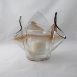 VO2209 - Cinnamon Wispy Baroque Lotus Votive Holder