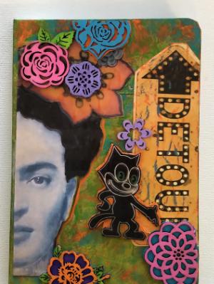 Frida and Felix, lined journal