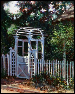 14x11.Gate in Fairfax 14x11.Gate in Fairfax