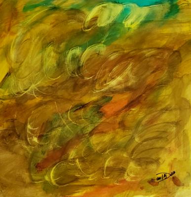 Swirling smoke over a dry land. Swirling smoke over a dry land.