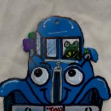 Blue Truck & Frog