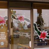 poinsettia garland