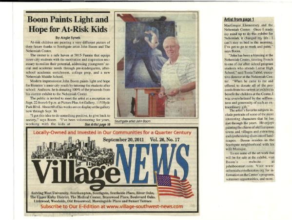 Village News Article