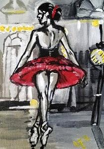Dancer - Painting 1 for Christmas Family commission Dancer - Painting 1 for Christmas Family commission