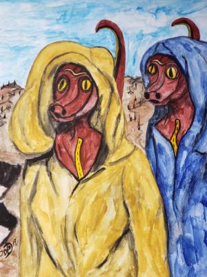 Within the wasteland, two archaeologists oversee a dig that has unknown bipedal specie that once inhabited their planet in .... Within the wasteland, two archaeologists oversee a dig that has unknown bipedal specie that once inhabited their planet in ....