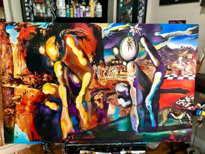 Master copy Salvador Dali - Narcissist Master copy Salvador Dali - Narcissist