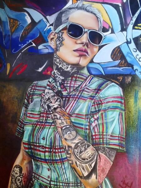 Tattoo & Graffiti Girl