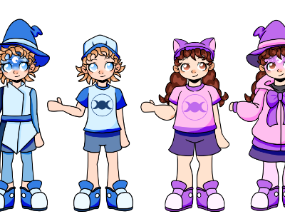 Kiki & Sunny Witches Concept Kiki & Sunny Witches Concept
