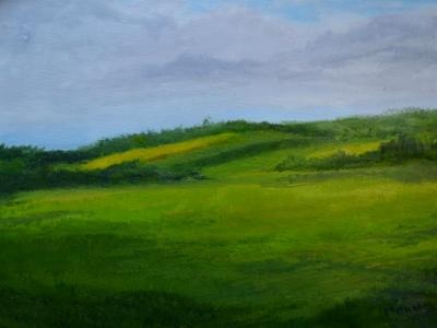 *Patch of Yellow 12"X16"(available) *Patch of Yellow 12"X16"(available)