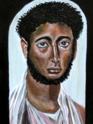 Fayum - coffin portrait Fayum - coffin portrait