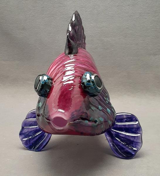  #06172307 tropical fish 7.5''HX6.5''W10''L $350.00