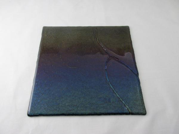 CB6022 - 9" Deep Royal Purple Cutting Board "Ocean Sunset"