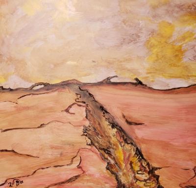First the sea receded, then the river ran dry, then the wind turned bones to dust. First the sea receded, then the river ran dry, then the wind turned bones to dust.