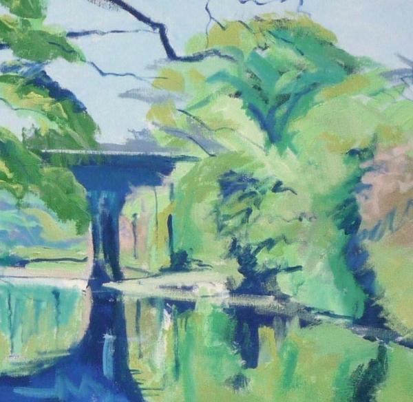 The river Torridge at Orford Bridge, Great Torrington