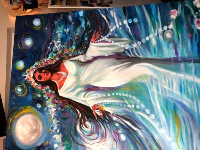 Goddess of the seven moons  Goddess of the seven moons