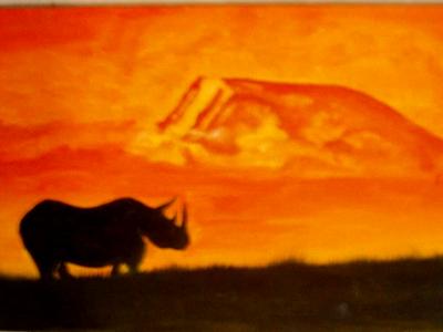 rino at sunset rino at sunset
