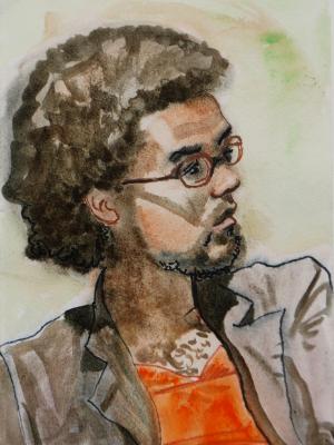 Gameli, Watercolor Portrait Gameli, Watercolor Portrait