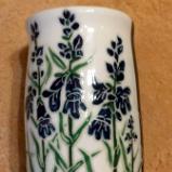 Purple and White Flower Vase/Tumbler Side Two