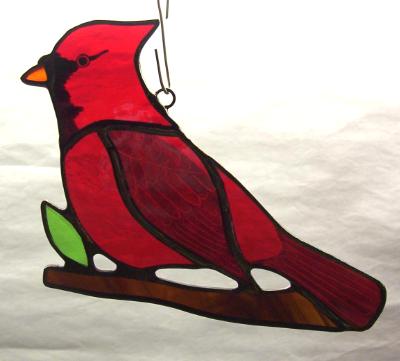 Cardinal Suncatcher Cardinal Suncatcher