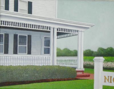 Wellfleet Porch 20" x 24" sold Wellfleet Porch 20" x 24" sold