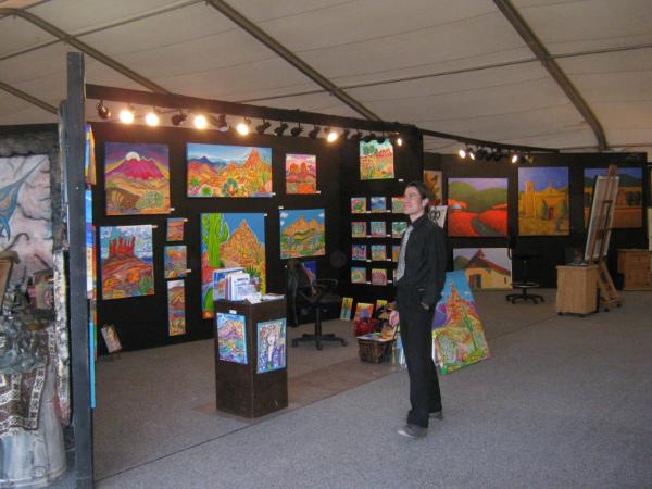 My Art Booth at the Expo