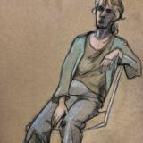 Donna, Seated in Slacks (Sold)