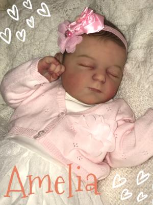 Reborn Baby Girl ~ AMELIA ~ SOLD