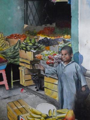 The colors and flavors of my land, 38cm x 56cm, 2021 The colors and flavors of my land, 38cm x 56cm, 2021