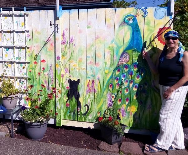 Mural to add to over open studio weekend