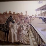 mural painted with Carole Powell at Olivia's RestGoss Ave Antiques Lou. .Ky