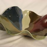 110726.E Large Tri-Foot Centerpiece