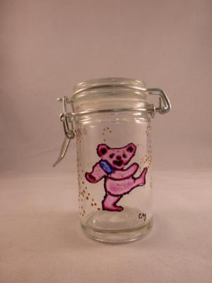 Pink Dancing Bear