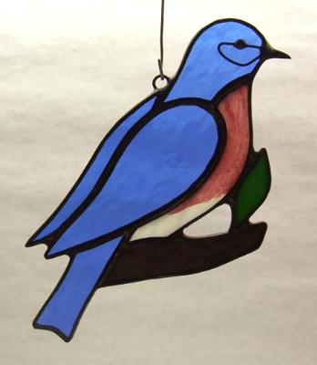Eastern Bluebird Suncatcher Eastern Bluebird Suncatcher