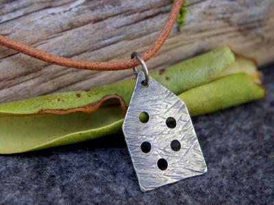 *SOLD OUT* Little cottage sterling silver pendant *SOLD OUT* Little cottage sterling silver pendant