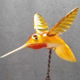#04162231 Hummingbird On Rod 7''HX4''WX5.75''L $130.00