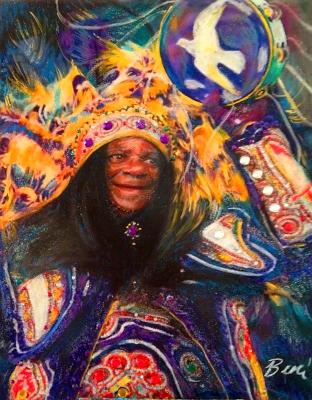 Mardi Gras Indian 1 