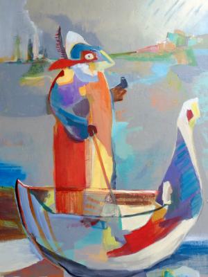 The Explorer 24"x36" (sold) The Explorer 24"x36" (sold)