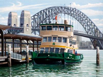 "Sirius" at Circular Quay