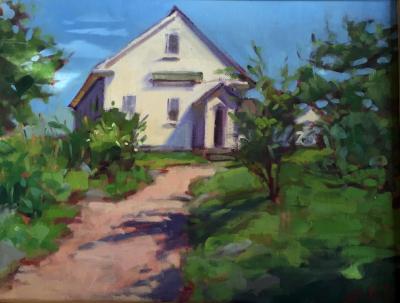 Monhegan Schoolhouse 12x16 Monhegan Schoolhouse 12x16
