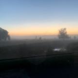 6am n the road heading to the fair 201